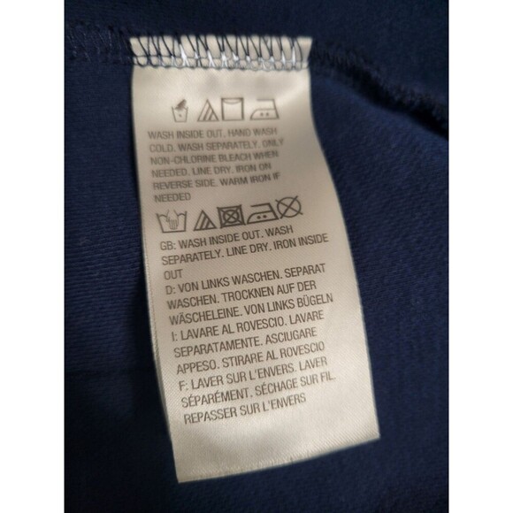 Bob Mackie Wearable Art XXS Women's Full Zip Navy/Yellow Pockets - Picture 9 of 10